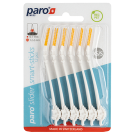 paro® slider Сменные межзубные щетки smart-sticks, размер XS/S, 12 шт.