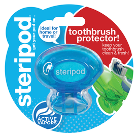 УЦІНКА! Steripod Антибактеріальний чохол для зубної щітки, тихоокеанський синій (в упаковці 1 шт.)