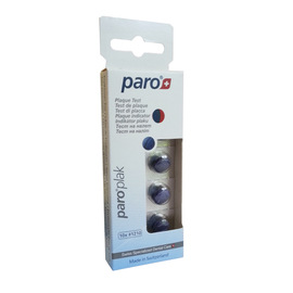 paro® PLAK 2-кольорові пігулки для індикації зубного нальоту, 10 шт.