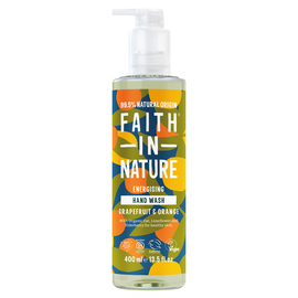 Faith in Nature Натуральное жидкое мыло для рук с грейпфрутом и апельсином, 400 мл