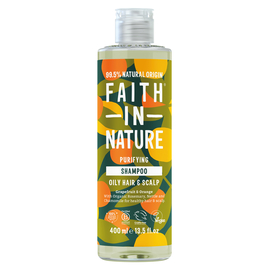 Faith in Nature Натуральный шампунь с грейпфрутом и апельсином, 400 мл