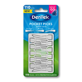 Акция! DenTek Карманные зубочистки, 110 шт.