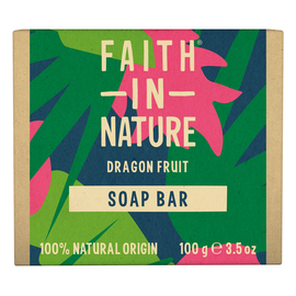 Faith in Nature Натуральне тверде мило з фруктом дракона, 100 г