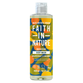 Faith in Nature Натуральный гель для душа с грейпфрутом и апельсином, 400 мл