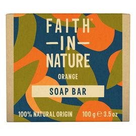 Faith in Nature Натуральне тверде мило з апельсином, 100 г