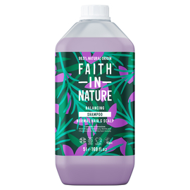 Faith in Nature Натуральний шампунь з лавандою та геранню, 5 л
