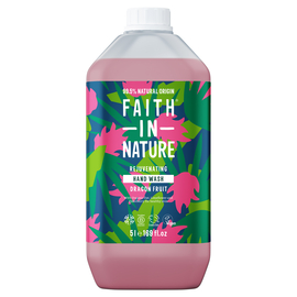 Faith in Nature Натуральне рідке мило для рук з фруктом дракона, 5 л
