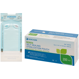Dochem TOPSTERI Самоклеючі стерилізаційні пакети, 57 x 100 мм, 200 шт.