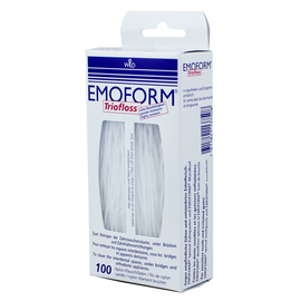 Уцінка! EMOFORM Triofloss суперфлос, стандартний, високоміцний, 100 шт. (Zip lock упаковка)