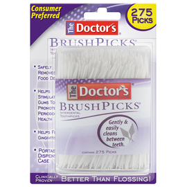 The Doctor's BrushPicks Міжзубні зубочистки, 275 шт.