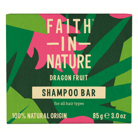 Faith in Nature Натуральный твердый шампунь с фруктом дракона, 85 г