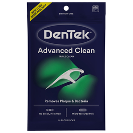 DenTek Потрійне очищення Флос-зубочистки, 75 шт.