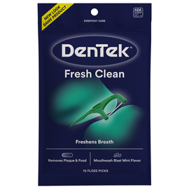 DenTek Освіжаюче очищення Флос-зубочистки, 75 шт.
