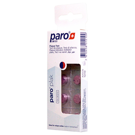 paro® plak 2-цветные таблетки для индикации зубного налета, 10 шт.