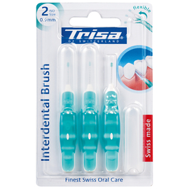TRISA Flexible Міжзубні щітки, ISO 2 (0,9 мм), 3 шт.