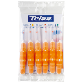 TRISA Flexible Міжзубні щітки, ISO 1 (0,8 мм), целофанова упаковка, 6 шт.