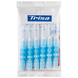 TRISA Flexible Міжзубні щітки, ISO 3 (1,1 мм), целофанова упаковка, 6 шт.