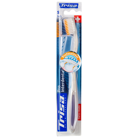 TRISA Pro Interdental Зубная щетка, с защитным колпачком, мягкая, Цвет: Белый
