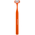 Dr. Barman's Superbrush Compact Трехсторонняя зубная щетка, компактная, Цвет: Оранжевый