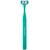Dr. Barman's Superbrush Compact Трехсторонняя зубная щетка, компактная, Цвет:  Бирюзовый