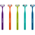 Dr. Barman's Superbrush Regular Трехсторонняя зубная щетка, стандартная, Цвет: Салатовый, изображение 6