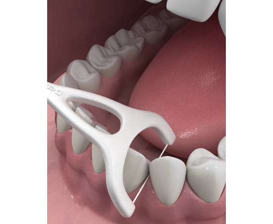 DenTek Комплексное очищение Задние Зубы Флосc-зубочистки, 3 шт., изображение 2