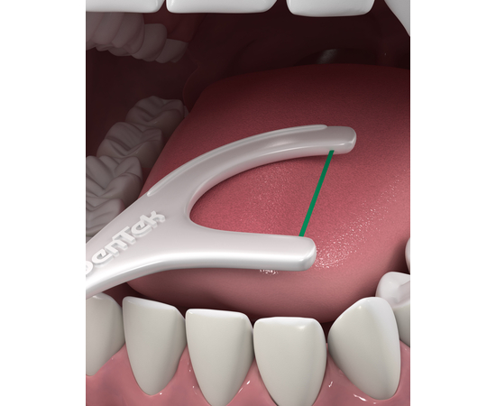 DenTek Тройное очищение Флосс-зубочистки, 20 шт., изображение 6