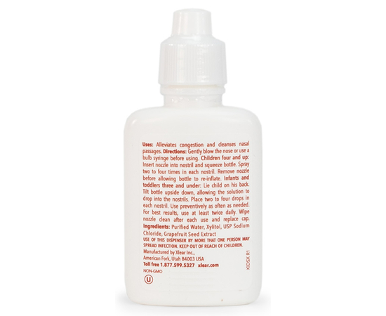 Xlear Детский натуральный солевой назальный спрей с ксилитом, 22 мл, изображение 8