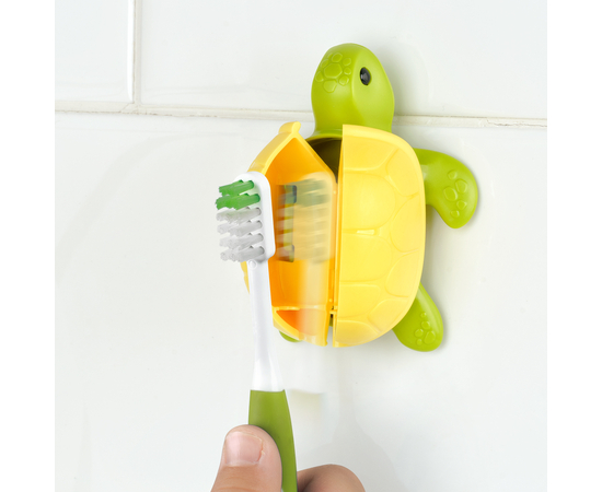 УЦЕНКА DenTek Футляр для зубной щетки; черепаха, изображение 3