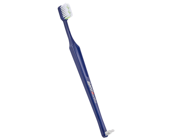 paro® ortho brush Ортодонтическая зубная щетка, мягкая, Цвет: Зеленый, изображение 4