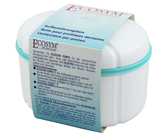 ECOSYM Контейнер для очищення та зберігання зубних протезів та ортодонтичних апаратів