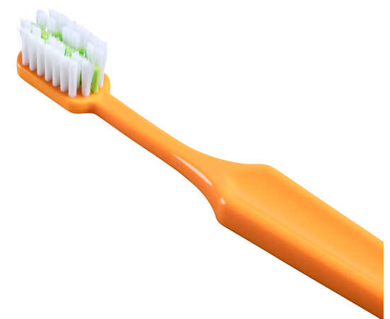 paro® ortho brush Ортодонтическая зубная щетка, мягкая, Цвет: Оранжевый, изображение 7