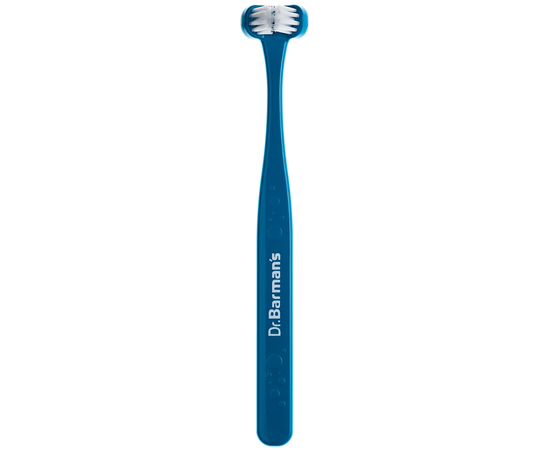 Dr. Barman's Superbrush Child Тристороння зубна щітка, дитяча, Колір: Блакитний, зображення 5