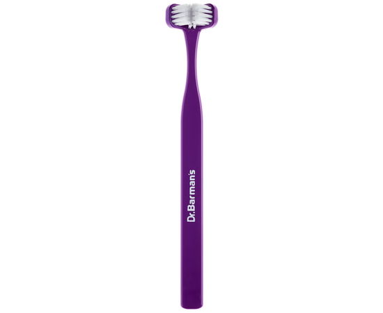 Dr. Barman's Superbrush Regular Трехсторонняя зубная щетка, стандартная, Цвет: Салатовый, изображение 4