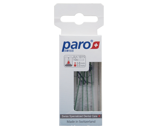paro® isola long Длинные межзубные щетки, тонкие, Ø 5.0 мм, 10 шт.