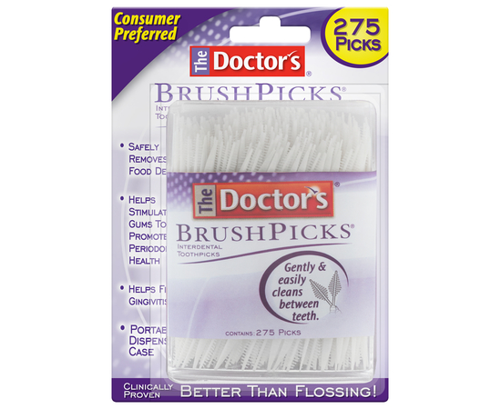 The Doctor's BrushPicks Міжзубні зубочистки, 275 шт.