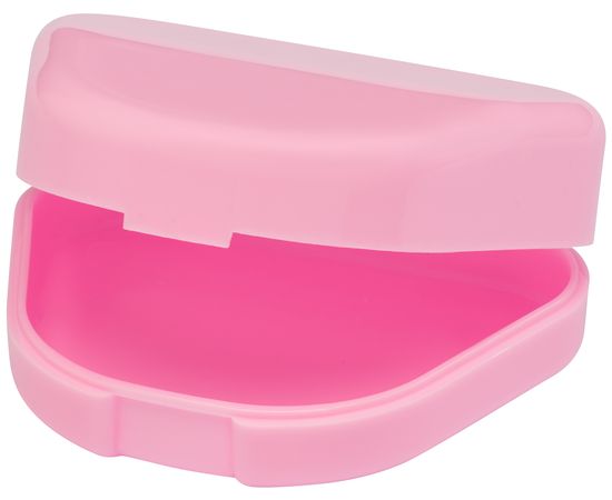 Dochem Футляр для ортодонтических ретейнеров (кап), розовый, изображение 2