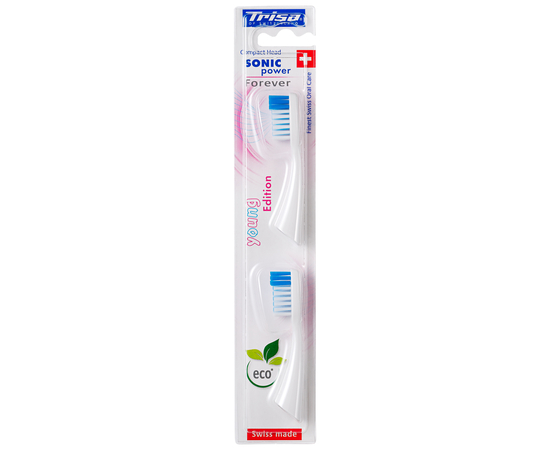 TRISA Sonicpower Young Edition Сменные насадки, 2 шт., изображение 2