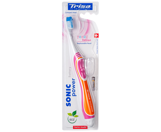 TRISA Sonicpower Battery Young Edition Звуковая зубная щетка, изображение 3