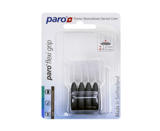 paro® flexi grip Міжзубні щітки, х-великі, Ø 9.5 мм, 4 шт.