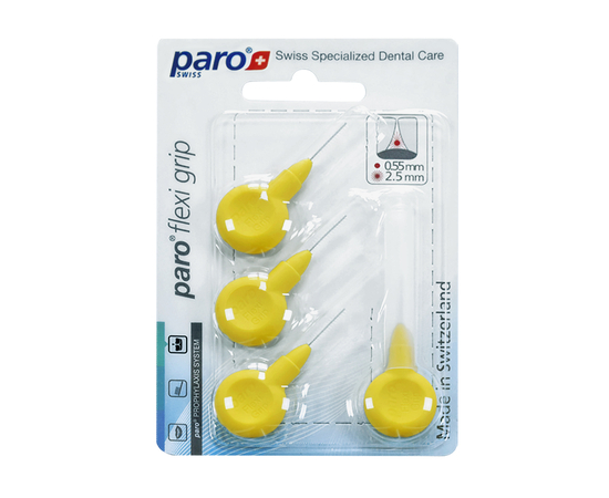 paro® flexi grip Межзубные щетки, xx-тонкие, Ø 2.5 мм, 4 шт.
