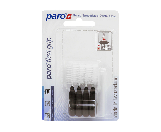 paro® flexi grip Межзубные щетки, хх-крупные, Ø 11.5 мм, 4 шт.