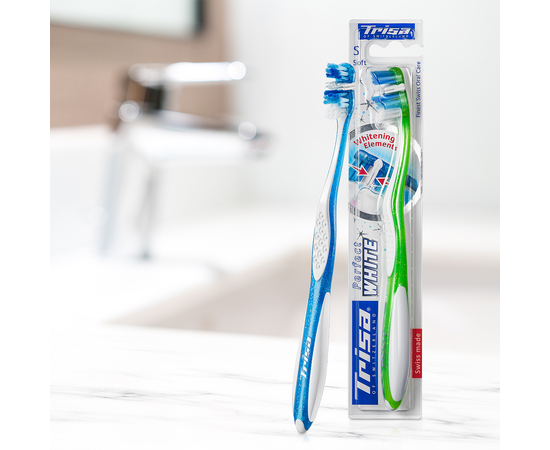 TRISA Perfect White Зубная щетка, мягкая, изображение 11