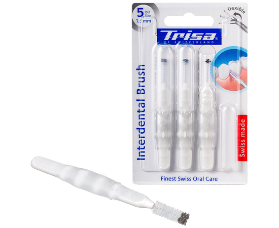 TRISA Flexible Міжзубні щітки, ISO 5 (1,6 мм), 3 шт., зображення 2