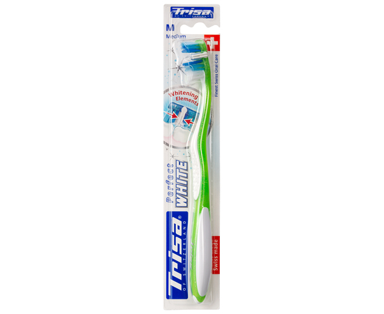 TRISA Perfect White Зубна щітка, середньої жорсткості, зображення 5