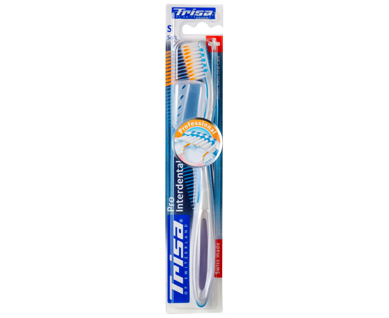 TRISA Pro Interdental Зубна щітка, із захисним ковпачком, м'яка, зображення 5