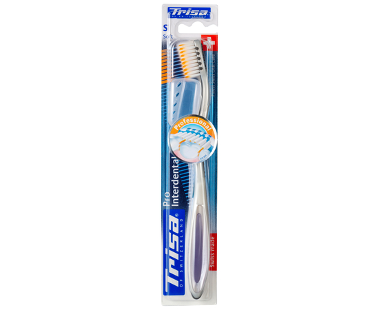TRISA Pro Interdental Зубна щітка, із захисним ковпачком, м'яка, зображення 7