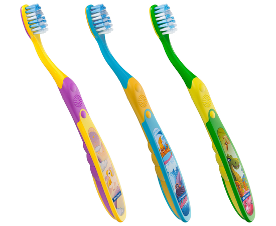 TRISA Kid Детская зубная щетка, 3-6 лет, мягкая, изображение 8