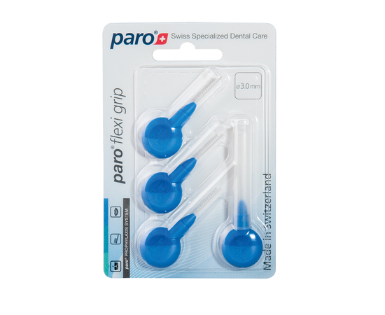 paro® FLEXI-GRIP Межзубные щетки,  Ø 3 мм, 4 шт