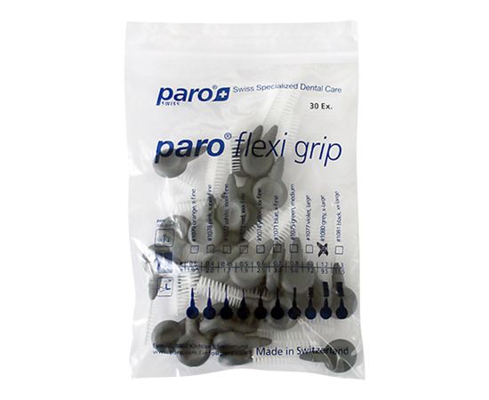 paro® flexi grip Межзубные щетки, х-крупные, Ø 9.5 мм, 30 шт., изображение 2